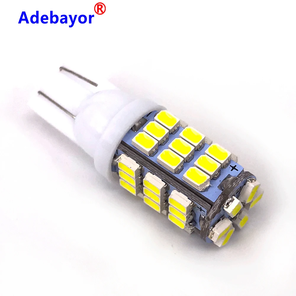 50 шт./лот Автомобильные светодиодные t10 42 smd светодиоды лампы W5W 194 1206/3020 42SMD 42led