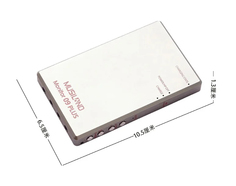 Musiland Monitor 09PLUS Портативный сбалансированный наушники Расшифровка усилителей HIFI USB звуковая карта