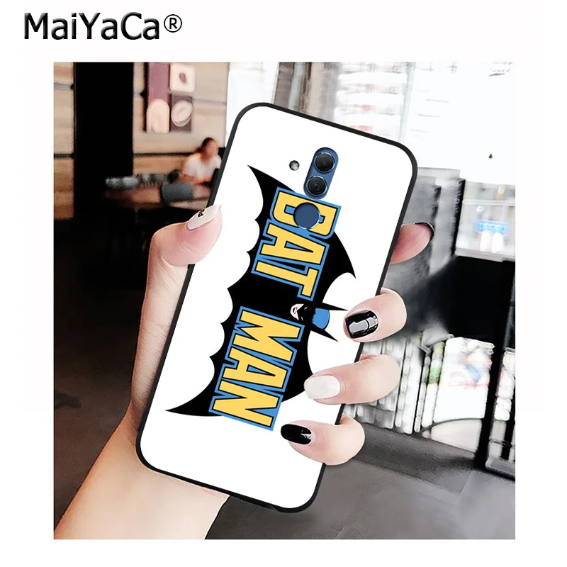 MaiYaCa фильма «Дэдпул»; рубашки Железный человек Марвел Мстители чехол для телефона с логотипом для Huawei mate 10 20 Lite 20X Коврики 20 10 Pro Коврики 9 Nova3 3i