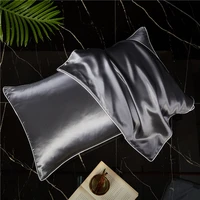 100 pure silk pillowcase hair skin beauty pillowcase 19 momme natural silk pillowcase mulberry silk pillow cover 1pc