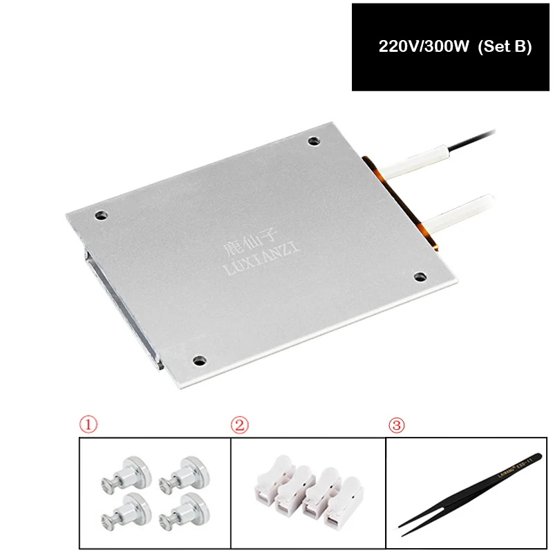 BGA Led Lamp Bead Desoldering Station LCD Strip Chip Repair Thermostat Heating Plate Aluminum TC Fever Preheating | Инструменты