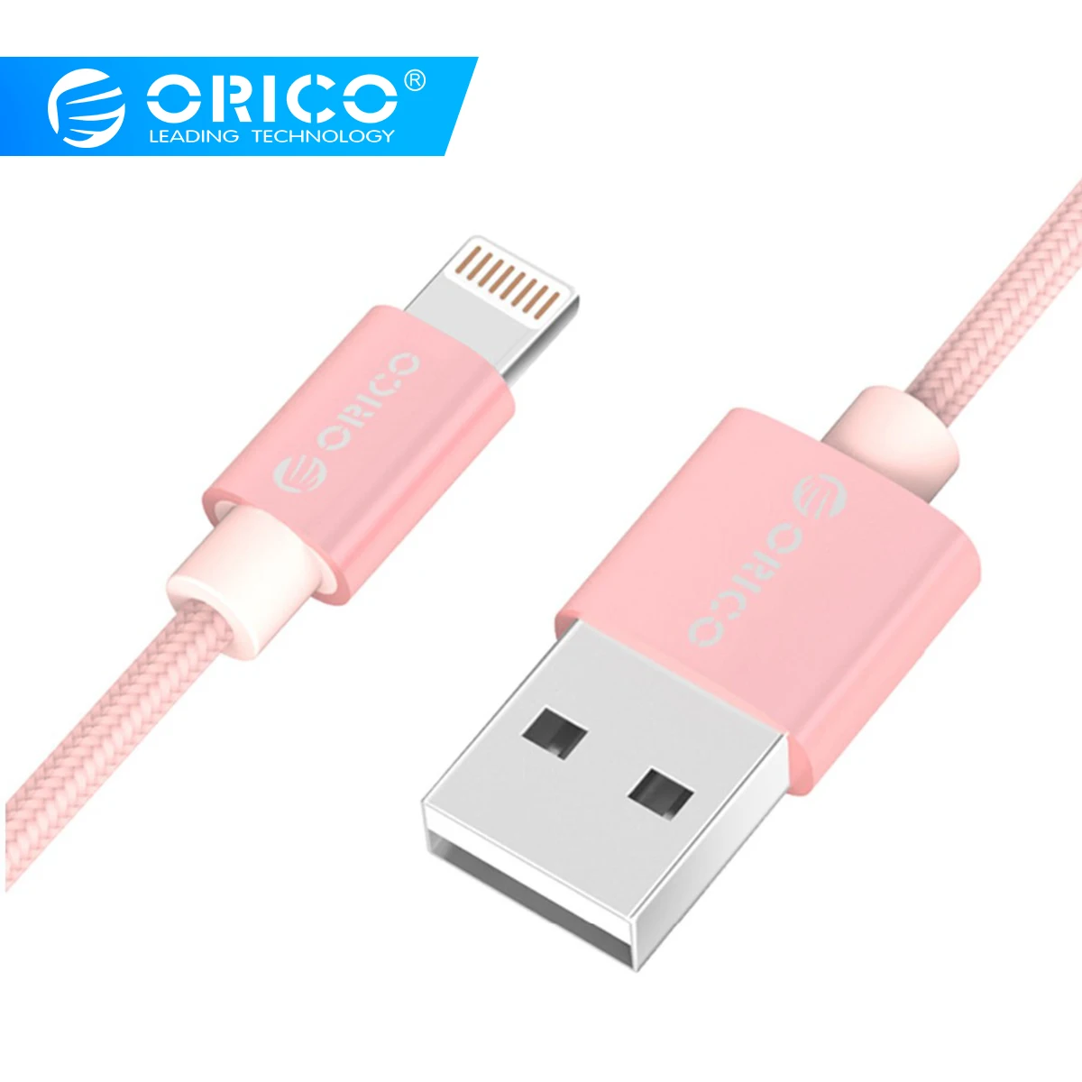ORICO USB кабель для передачи данных iPhone iOS 10 TYPE A освещение 8 контактный синхронизации