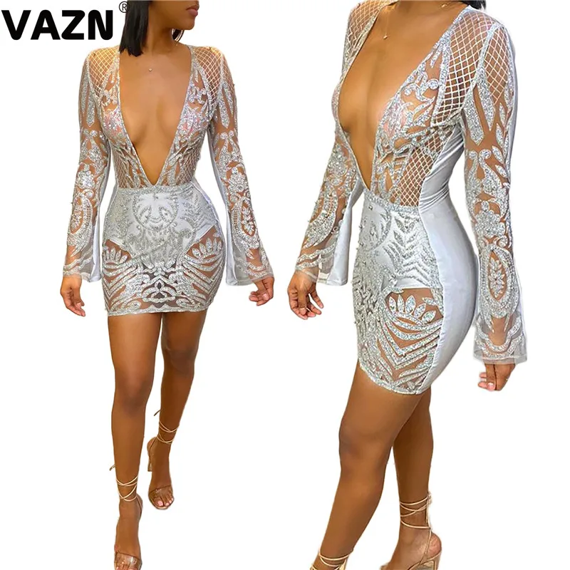 VAZN новинка расшитое блестками необычное милое сексуальное для ночного клуба