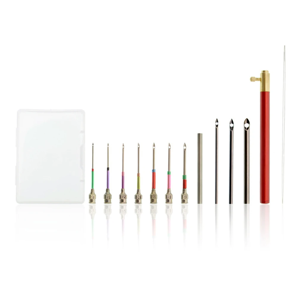 

Embroidery Poke Needle Stitching Punch Sewing Tool Kit Cross Stitch Craft Color Random Type 2