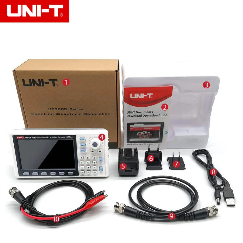 

UNI-T UTG932E Function/Arbitrary Waveform Generator