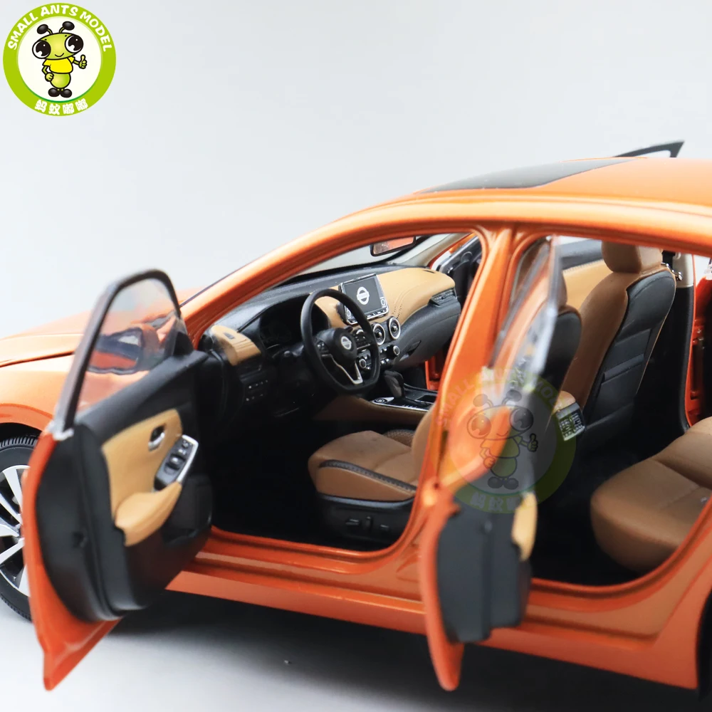 1/18 Nissan SYLPHY автомобиль из литого металла модель игрушки Дети Подарки для мальчиков и девочек оранжевый