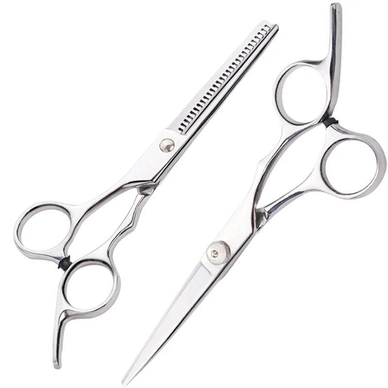 

Mirror Polished 6 Inch Shear Scissor Cutting Styling Hair Scissors Professional For Barber Shop