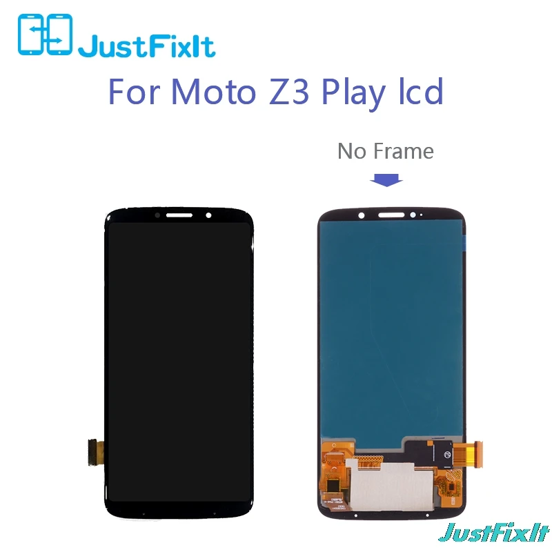 Для Moto Z3 Play lcd XT1929 дисплей для ЖК экран сенсорный дигитайзер сборка