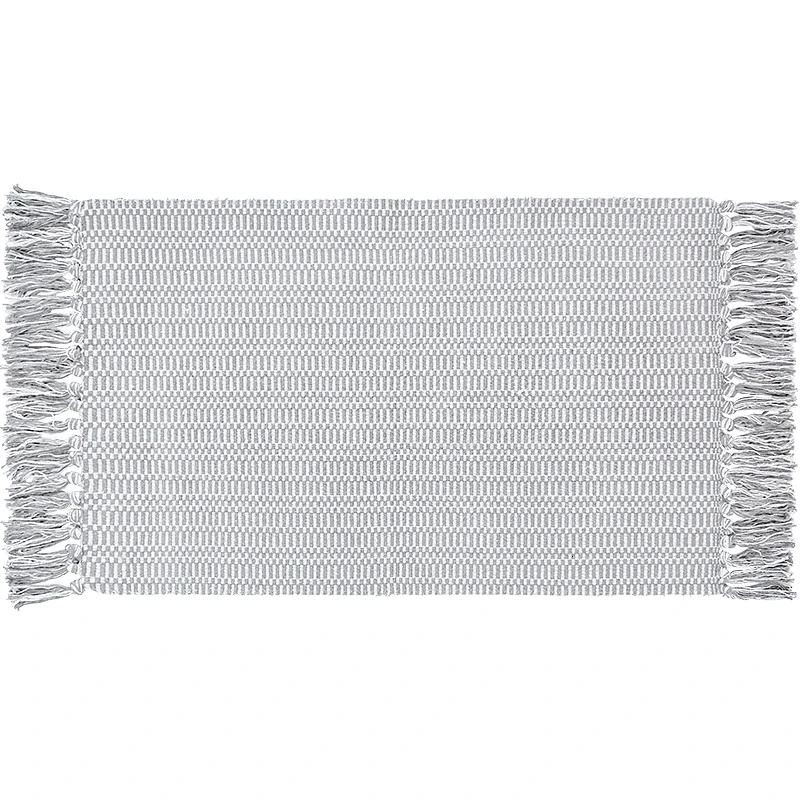 Ретро-ковер для дивана гостиной спальни ковер хлопок кисточки окрашенная пряжа