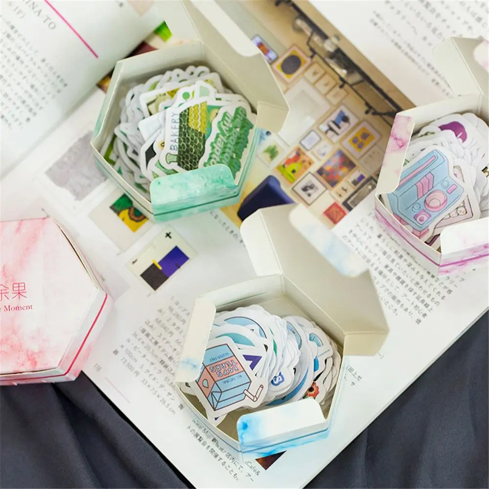 100 шт. милые наклейки серии The Moment Kawaii Канцтовары DIY Скрапбукинг Бумага Ремесло
