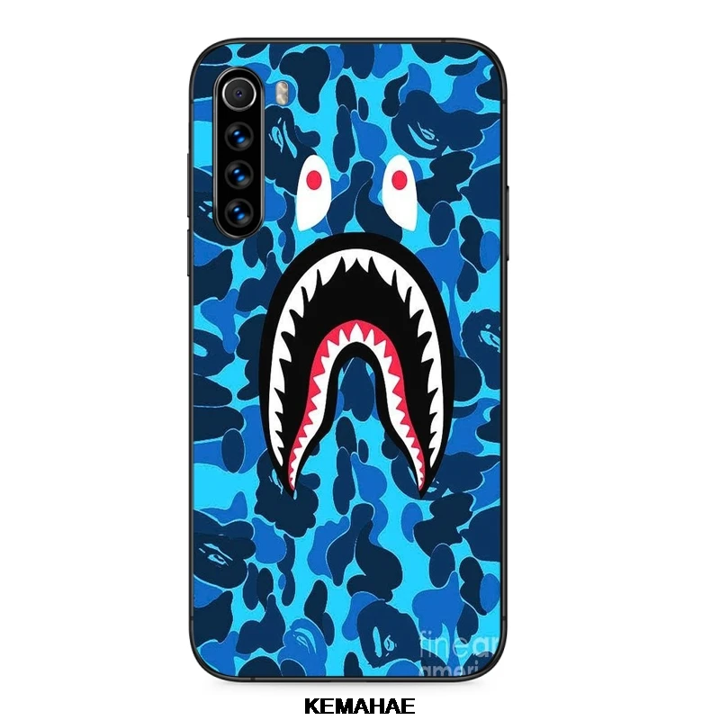 Чехол для телефона из ТПУ с акулой XIAOMI MI 8 9 SE Note 10 T Pro Lite Max 2 Poco X A 3 |