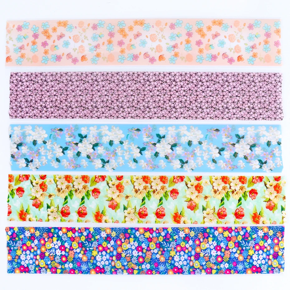 16 шт. переводные наклейки из фольги для ногтей набор смешанных цветов переводная