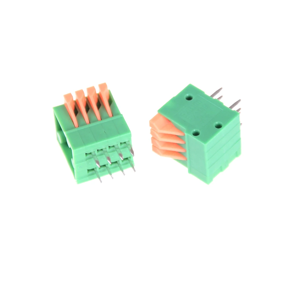 5 шт. KF141R KF141V 2 54 мм шаг PCB прямая ножка разъемы 2/3/4/5/6/7/8/9/10P пружинная бесщеточная