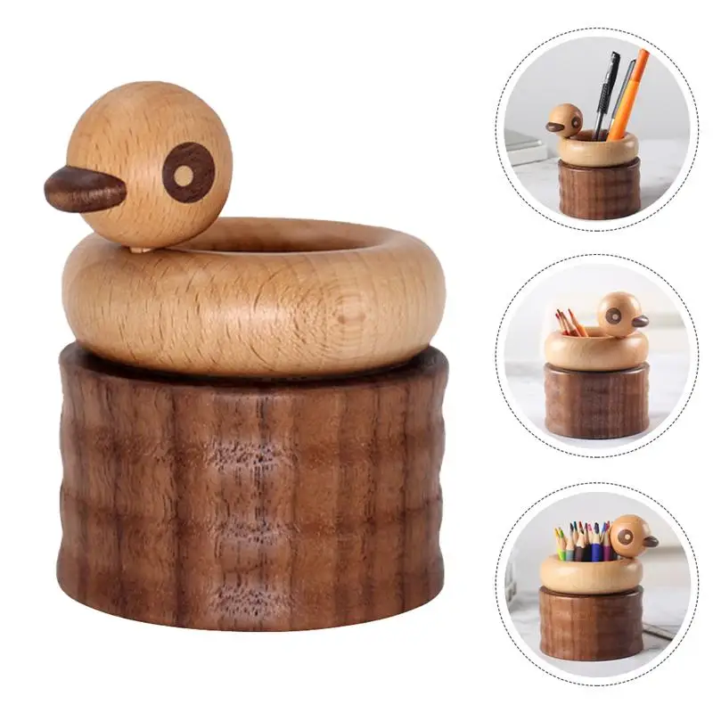 

1pc Durable Useful Colorful Pen Container Pencil Holder Pen Organizer for School