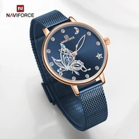 naviforce watch for woman luxury quartz relogio feminino famous creative diamond bracelet watch elegant exquisite clocks casual