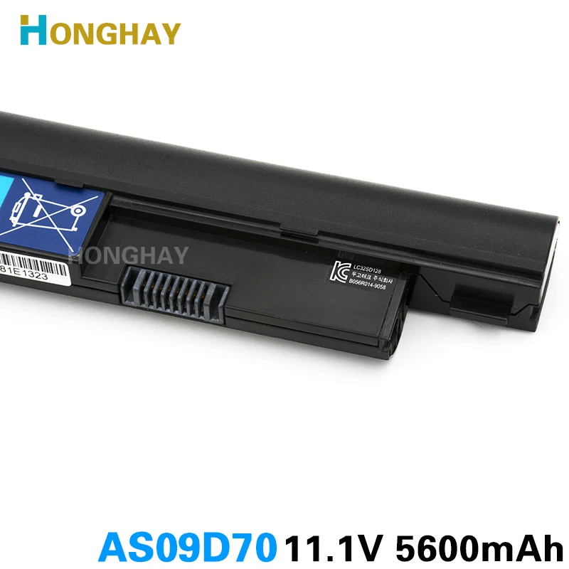 Оригинальный аккумулятор HONGHAY AS09D70 для ноутбука acer Aspire AS09D31 3810T 3811T 3410 4410 5410 T 4810T 5810T
