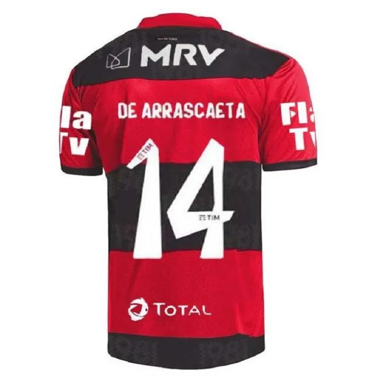 

B. HENRIQUE Man Female shirt 2021/ 2022 E. RIBEIRO GERSON GABI Gabriel B. DIEGO DE ARRASCAETA PEDRO FlamengoES shirt Top Quality