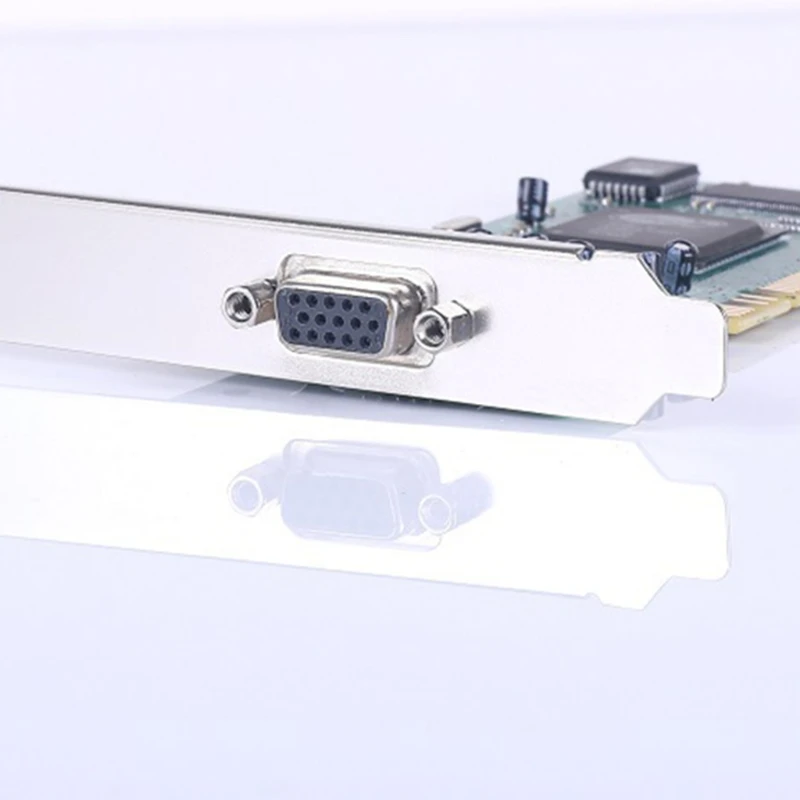 PCI видеокарта ATI Rage XL 8 Мб 32 бит мультидисплей VGA SDRAM видеотрактор карта аксессуары