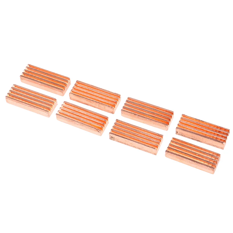 8pcs/lot Memory Cooler RAM Heatsink Pure Copper Radiator Heat Sink For PC Computer | Компьютеры и офис