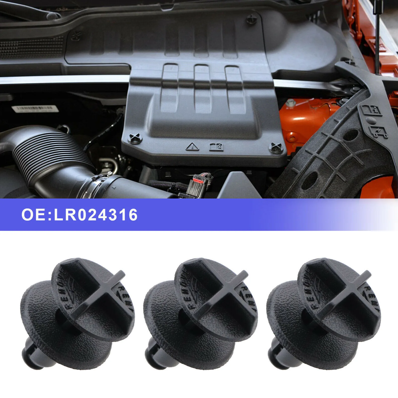 20 шт. черные нейлоновые зажимы для аккумуляторов | Автомобили и мотоциклы