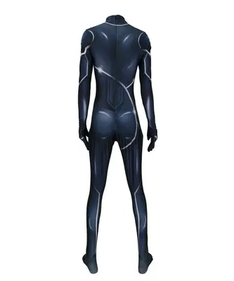 PS4 Game Black Cat Косплей Костюм 3D принт супергероя Хэллоуин The Heist DLC Zentai костюм для