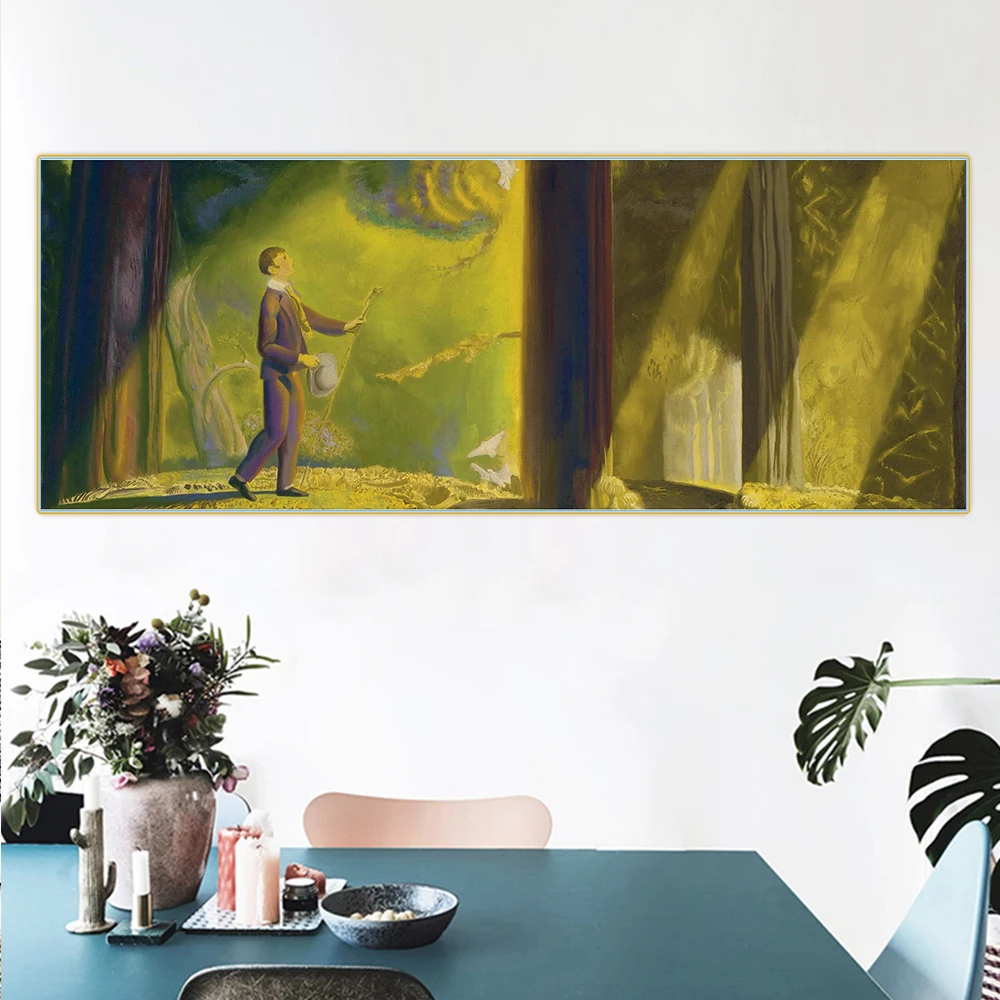 Цитон Джордж Bellows journey путешествие молодежи Canvas Холст Картина маслом пепел может