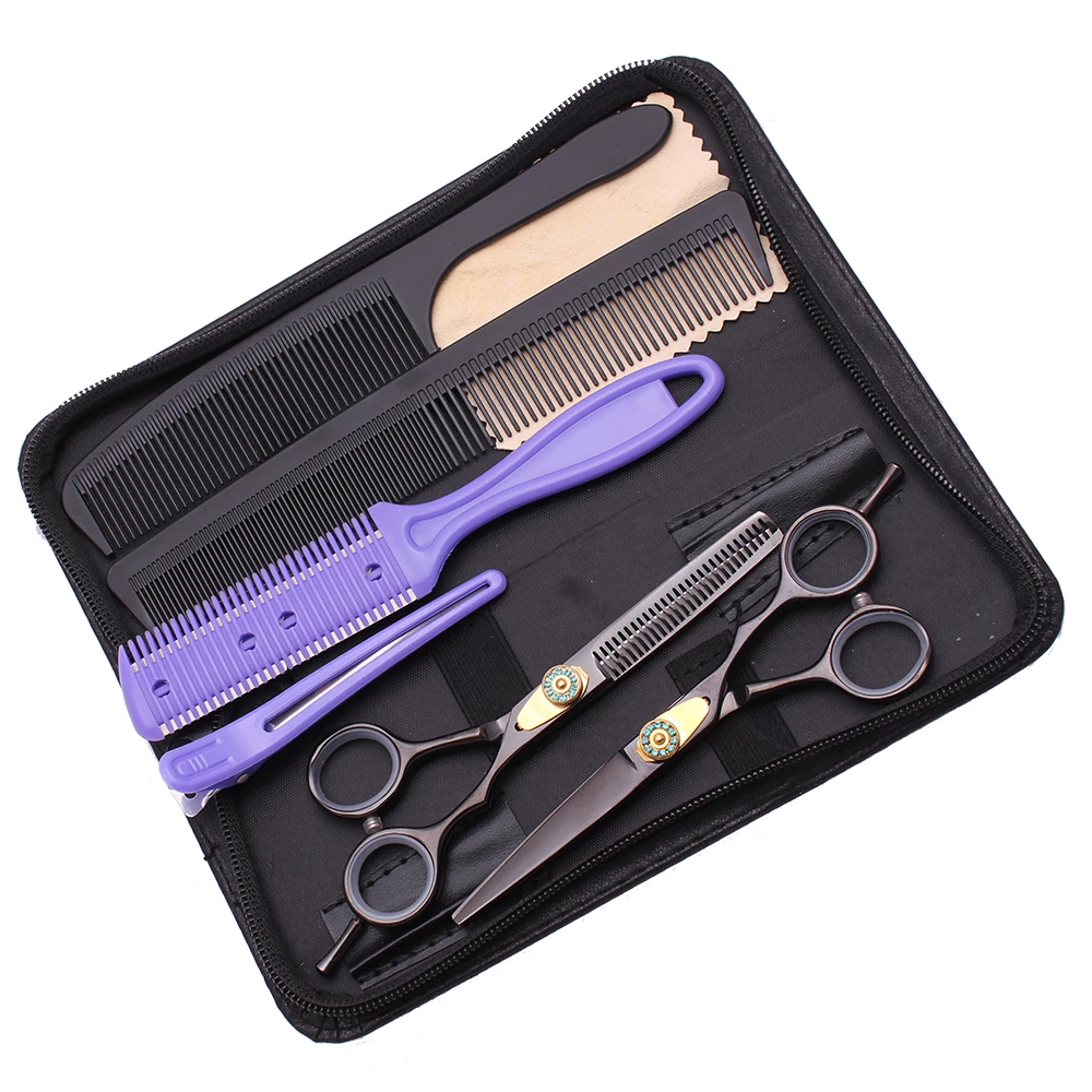 Набор профессиональных ножниц 6 дюймов японские нержавеющие ножницы для стрижки