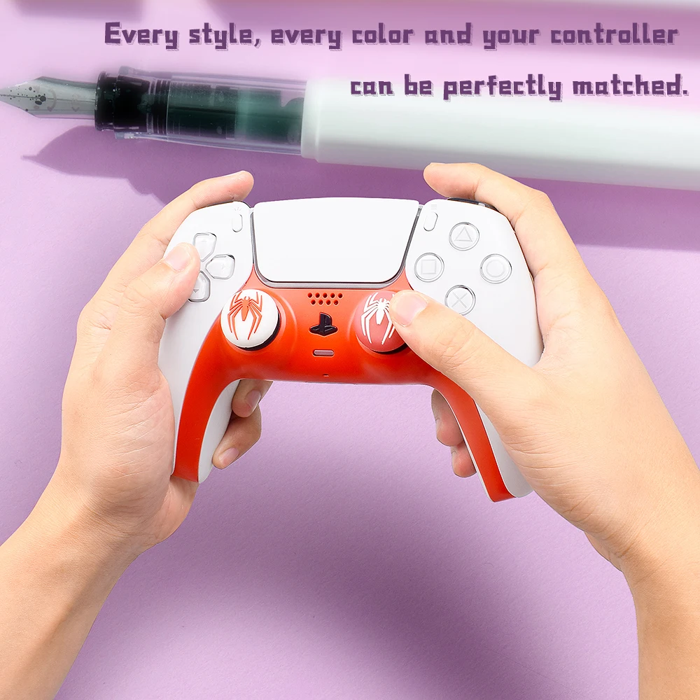 1 шт. мягкая крышка для джойстика с подсветкой контроллера Playstation5 Ps5/ps4/ps3/ps2/xbox |
