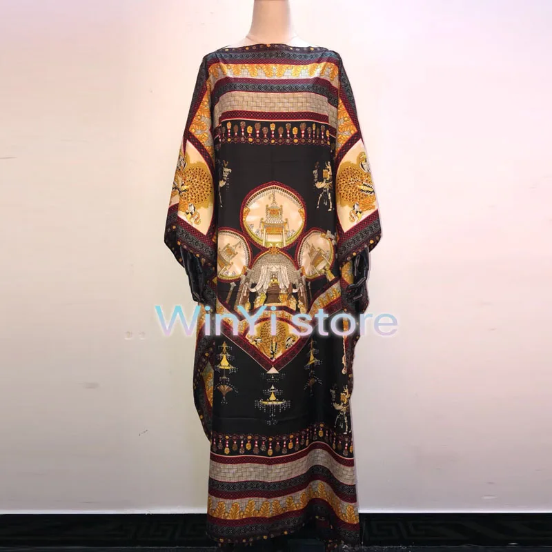Африканские платья для женщин Дашики длинное платье макси 2020 летнее вечернее