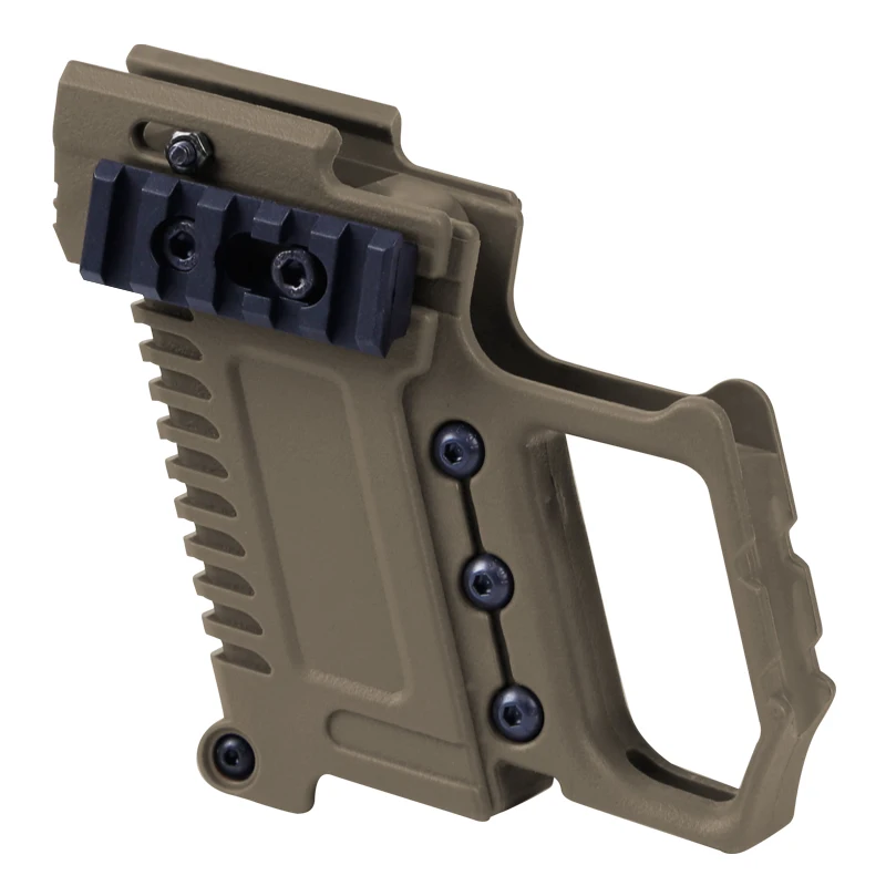 Тактический Пистолет ActionUnion набор карбина Glock 17 19 рельсовые основы пистолет для