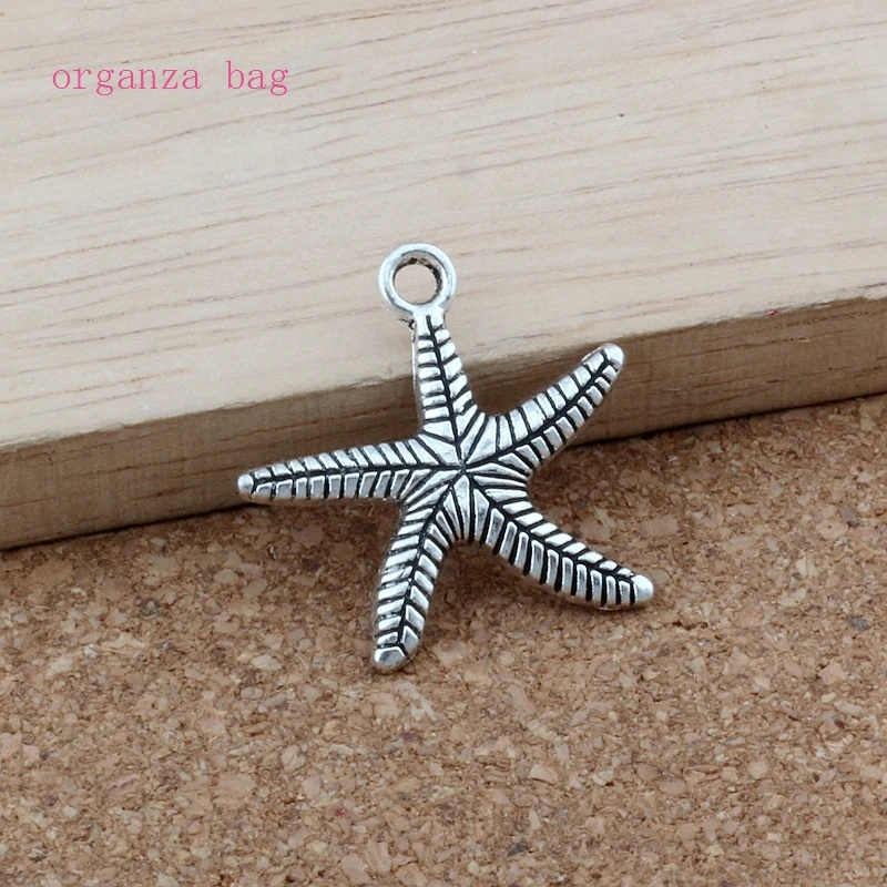 Цинк из тибетского серебра с подвеской в виде металлической морской звезды сплав