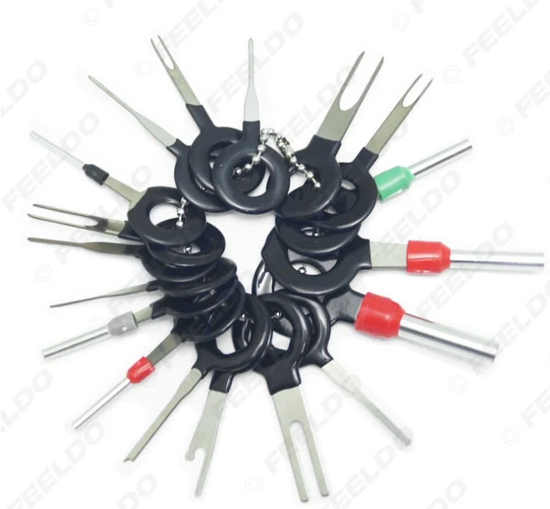 

59pcs Car Terminal Removal Electrical Wiring Crimp Connector Pin Extractor Kit Car Electrico Repair Hand Tools pin extractor