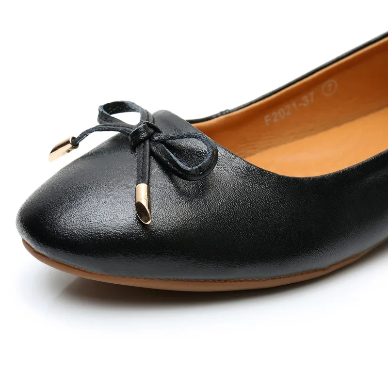Women's Bowknot Ballet Dance Flat Shoe