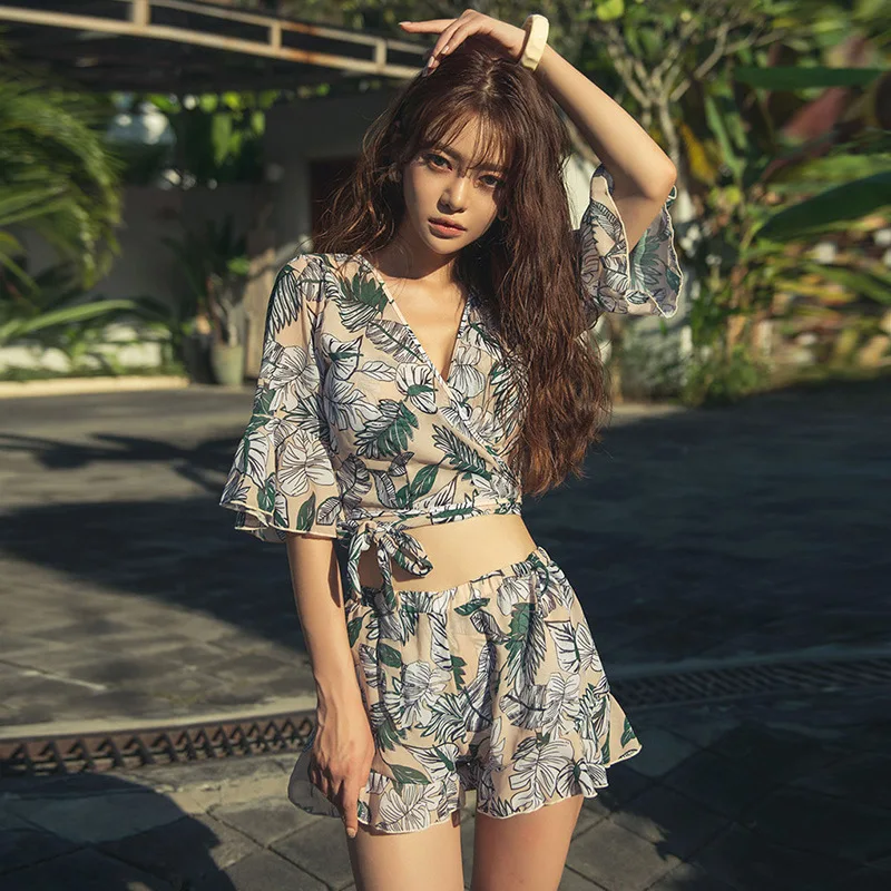 

Women's Bikini 2021 Split Swimsuit Four-piece Micro Sexy Swimsuit Women Push-up Bather Swimsuit Swimsuit Women Bikini