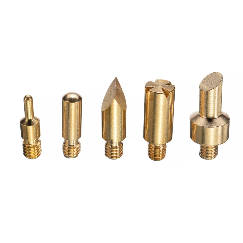 61 шт./компл. 60 Вт набор инструментов для сжигания древесины ручка пирографии