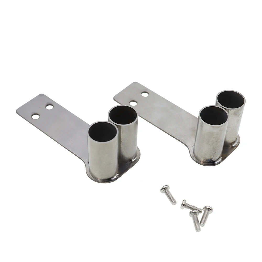 1:10 радиоуправляемая Автомобильная выхлопная труба металлический хвост горло