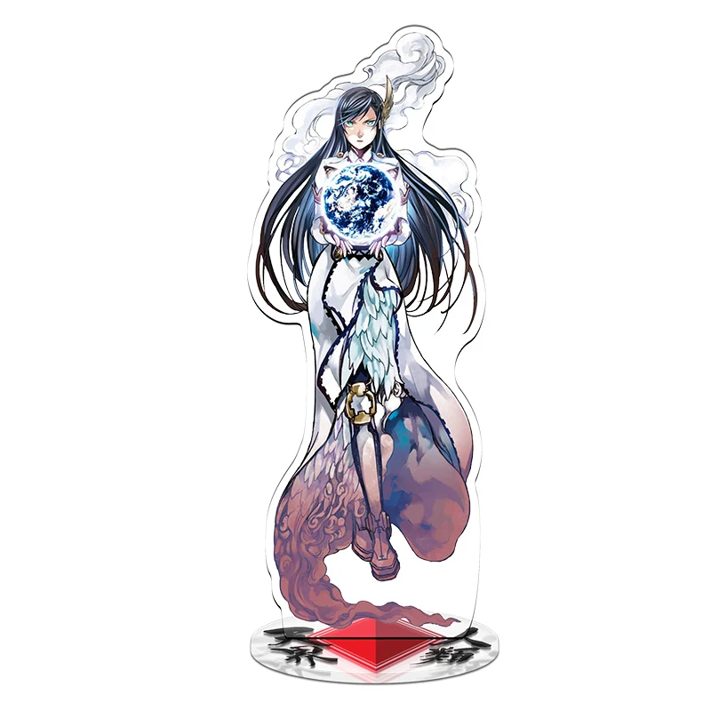 

Anime Record of Ragnarok Aphrodite Brunhilde Geru Randgriz Acrylic Stand Figure Model Plate Display Desk Decorate Cosplay Gifts