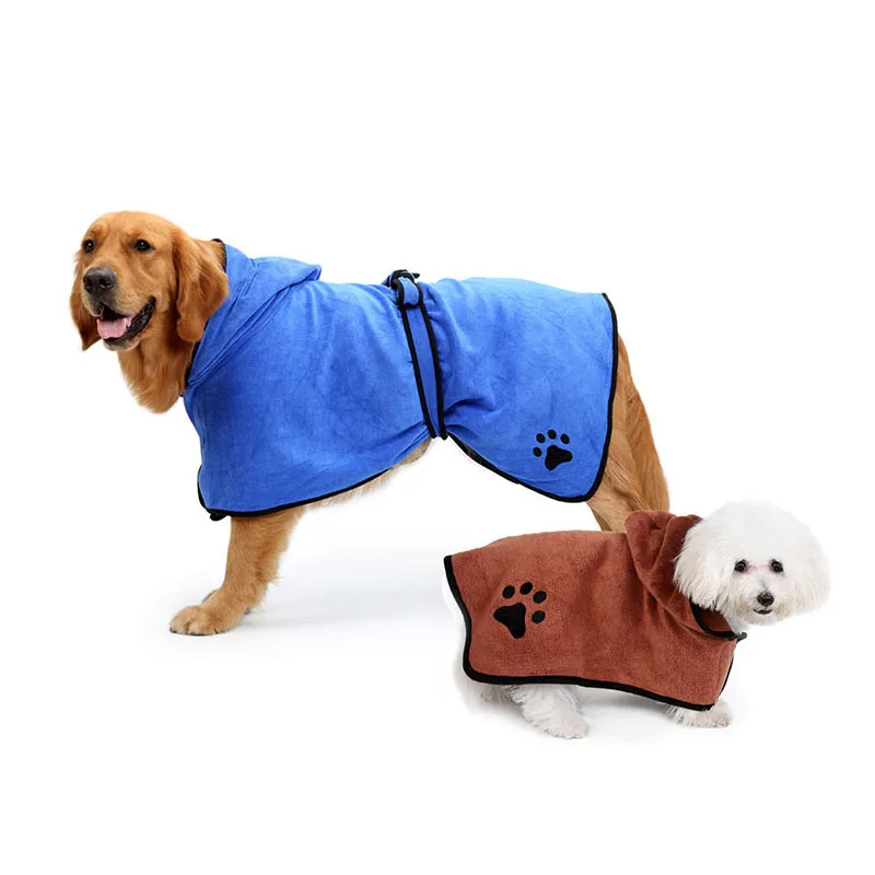 C2 Pet супер впитывающее банное полотенце банный халат для собак кошек микрофибра