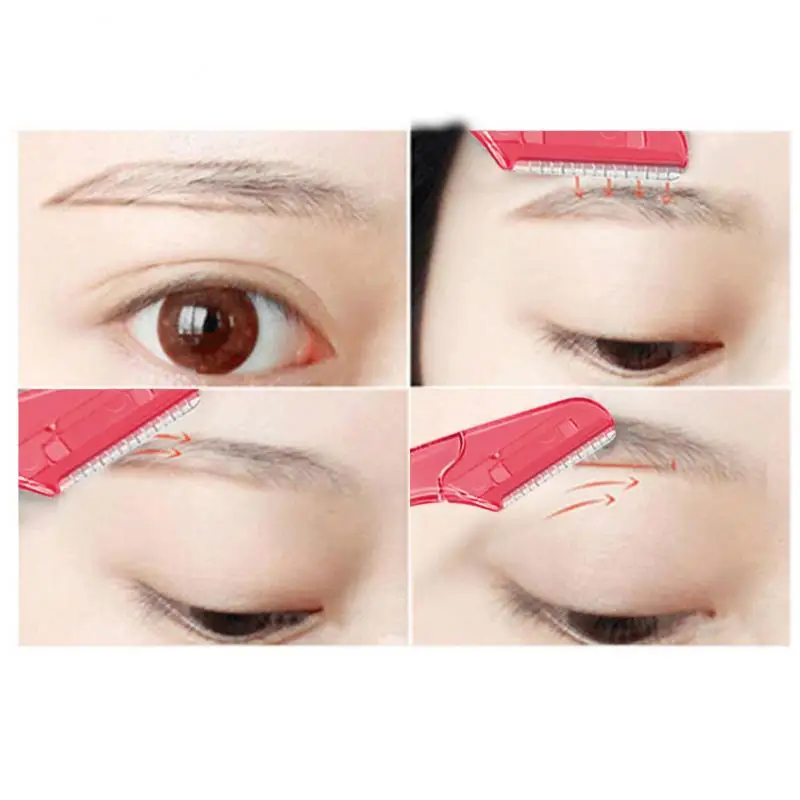 3 шт./компл. портативный триммер для бровей бритвы лица Женская бритва удаления