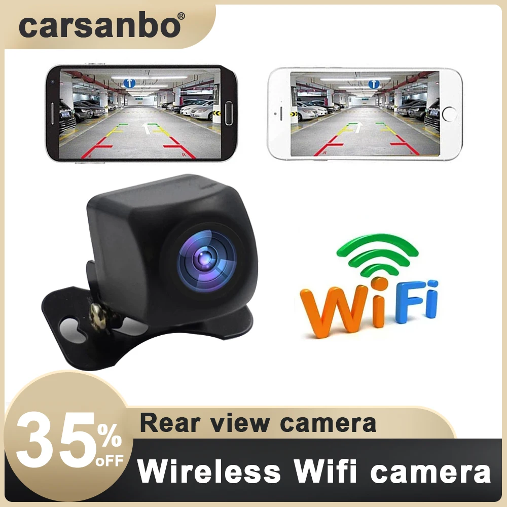 Камера заднего вида carsanbo 720P Wi Fi ночное видение|Камеры для авто| |