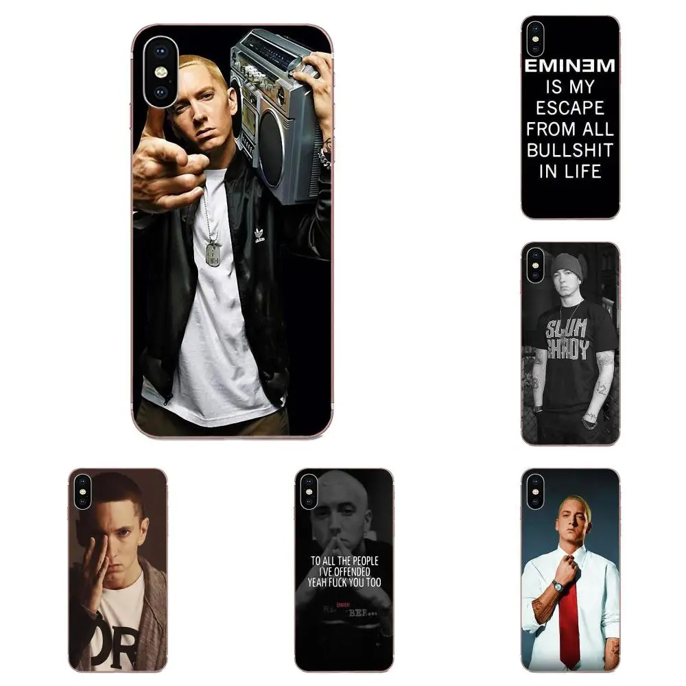Музыкальный постер Super Rap Singer Star Eminem для Samsung Galaxy A10 A20 A20E A3 A40 A5 A50 A7 J1 J3 J4 J5 J6 J7 2016 2017