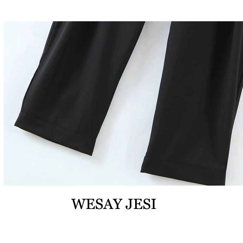 

WEAY JESI High Hip Hop Pants Waist Loose Wide Cool Girl Pleated Ruched Sports Trousers Women Joggers Streetwear Leisure Pants