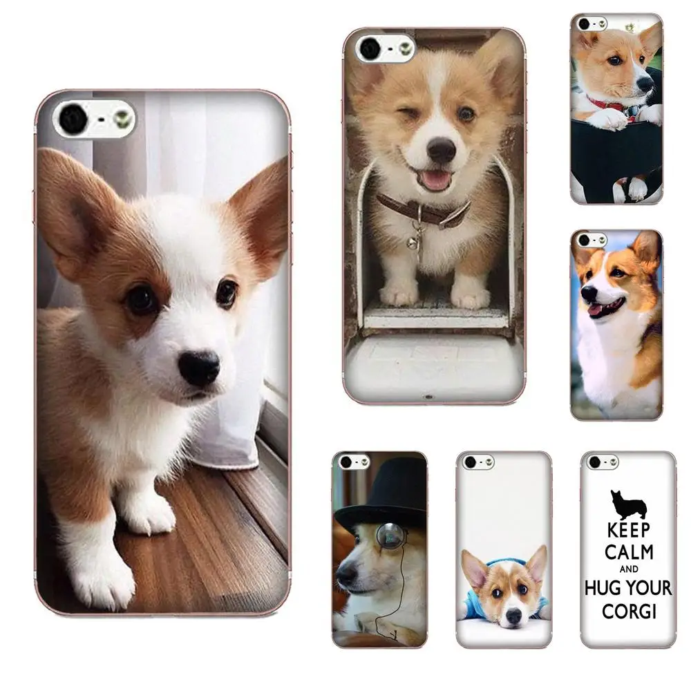 Сохраняйте спокойствие и Обнимайте ваши корги ТПУ чехлы для Samsung Galaxy J1 J3 J4 J5 J6 J7 A10
