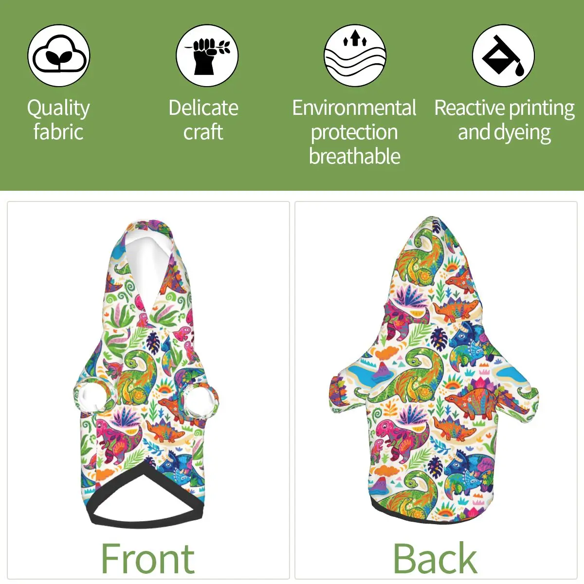 

Cartoon Dinosaur Clothes For Small Dogs Winter Warm Puppy Pet Dog Coats Hooded Dog Jacket Chihuahua Yorkie Clothing Overalls