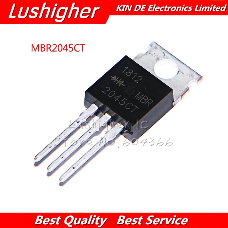 10 шт. MBR2045CT MBR2045 TO220 MBR2045C TO 220|Интегральные схемы| |