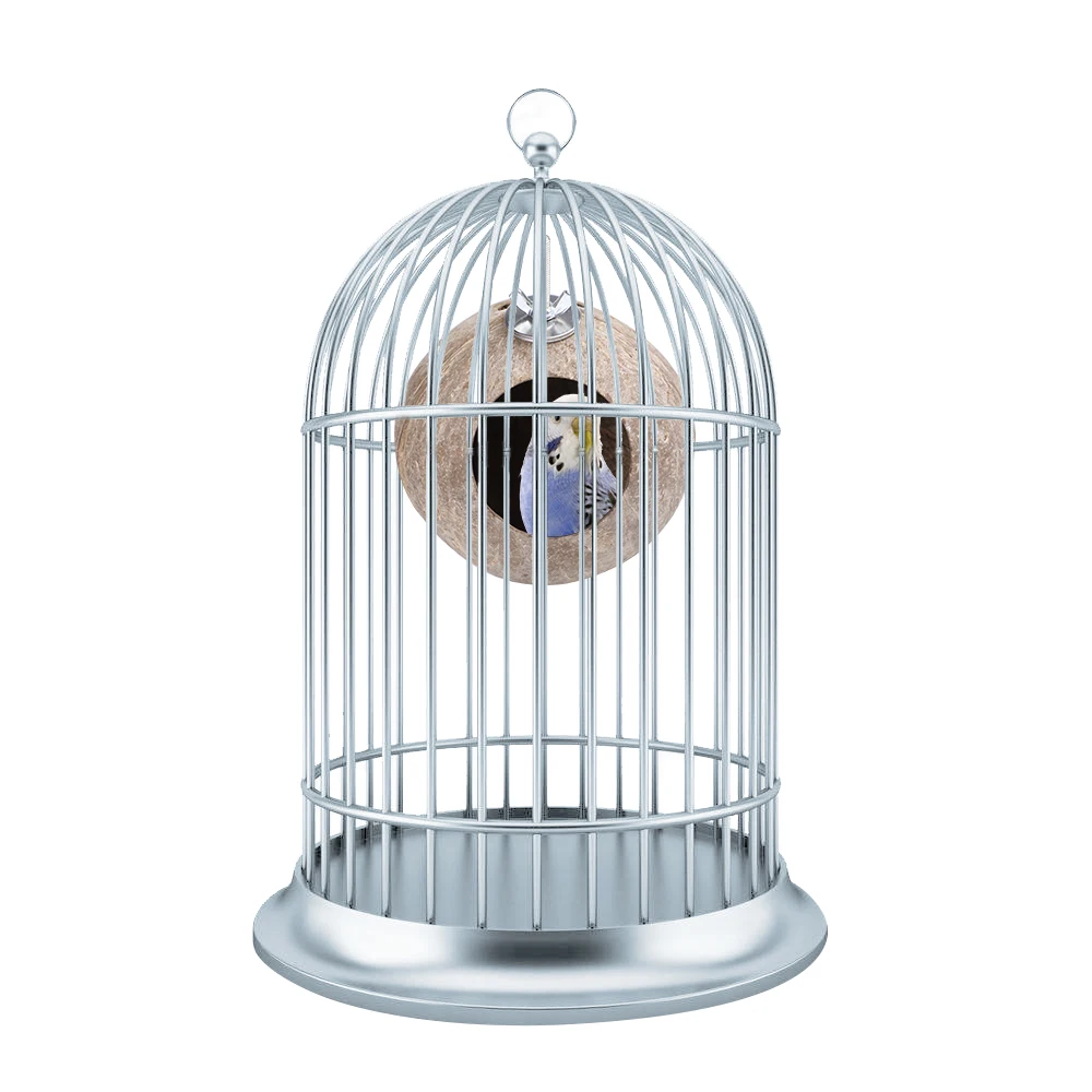 Натуральная Кокосовая Скорлупа клетки для птиц попугай домик гнездящаяся клетка