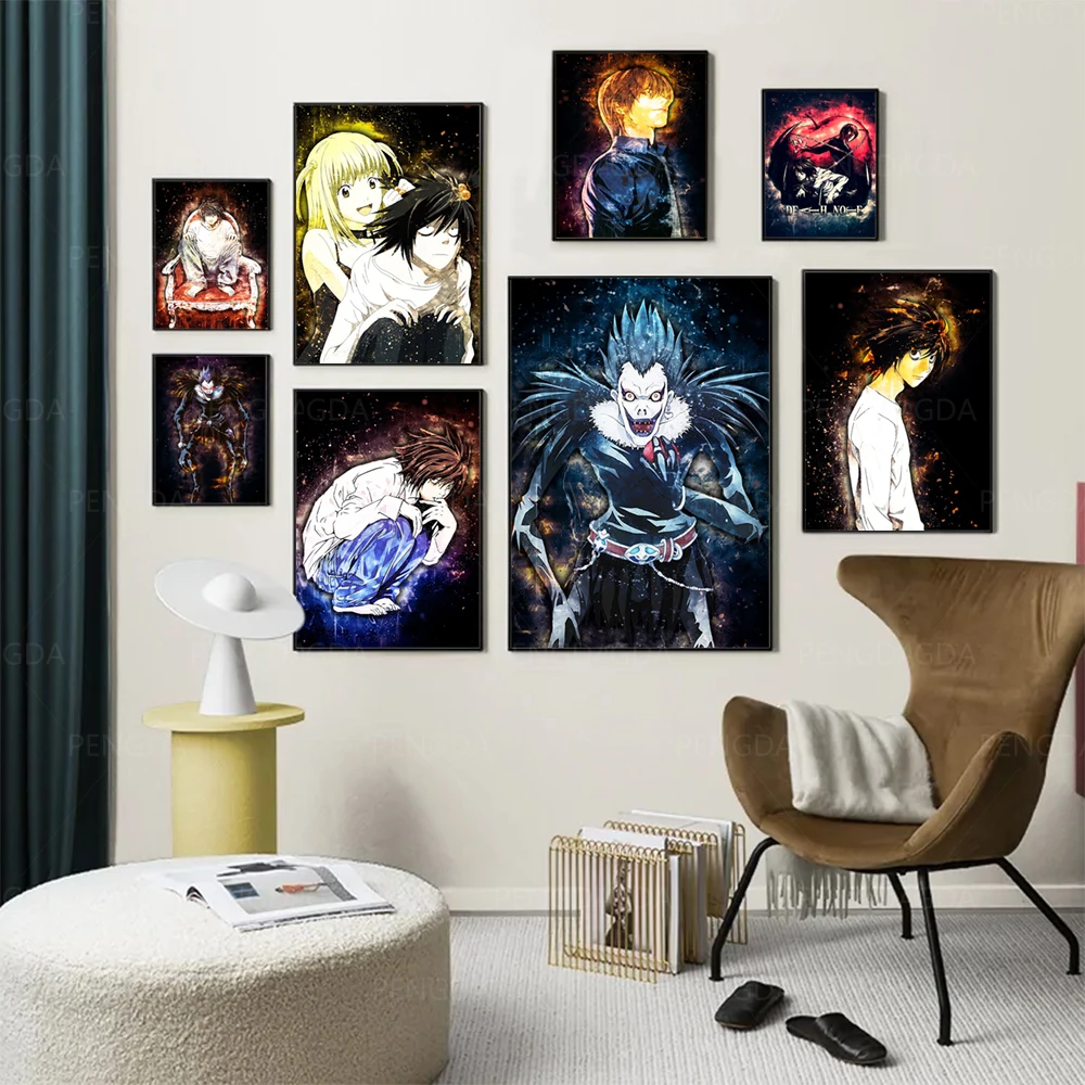 

HD Prints Canvas Wall Art Animation Character Painting Modular Pictures Home Decoration Portrait Poster Living Room No Framework