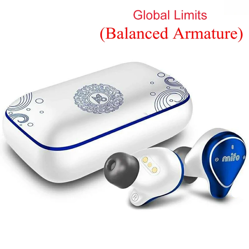 Limits O5 Mifo O5, китайский стиль, дизайн, Bluetooth наушники, Bluetooth 5,0, сбалансированная арматура, настоящие беспроводные наушники, водонепроницаемые спортивные наушники - Цвет: Limits O5