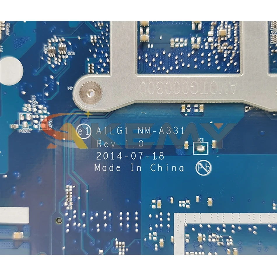 Akemy для ЦП Pentium 3805U Gt940m 2G AILG1 nm-a331 материнская плата Lenovo g70-80 g70-70 портативных ПК доска