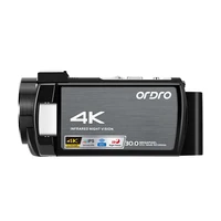 ordro ae8 video camera 4k digital camcorder with wifi night vision for youtube vlogging blogger videos shooting filming